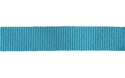 Petersham Ribbon – Solid Cyan – 20mm x 20m roll