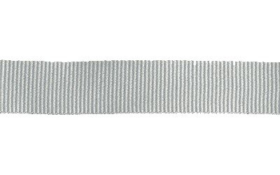 Petersham Ribbon – Solid Silver Grey – 20mm x 20m roll