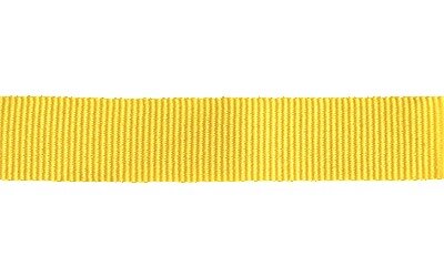 Petersham Ribbon – Solid Yellow – 20mm x 20m roll