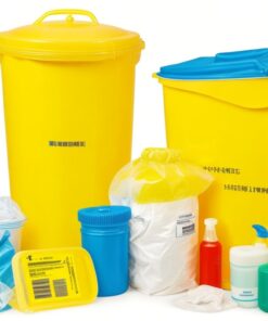 Bemis RCRA Harzardous Chemical Medical Waste Containerstainer. 2 Gallon. Black. Box of 30 ...