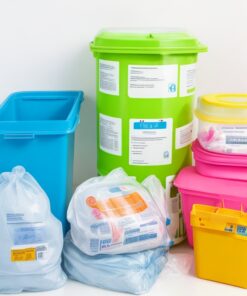 plastic medical waste bags