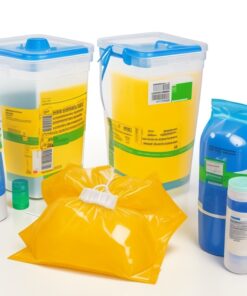 yellow medical bin