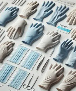 gn90 blue nitrile High risk exam ination gloves