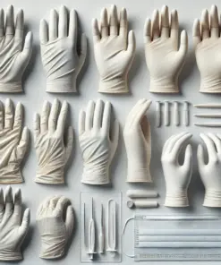 black elbow gloves