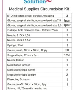 Disposable VVMC circumcision kit