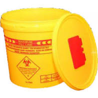 Sharps container 7.6 Base & Lid Rectangular