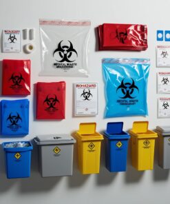 Bemis Sharps Container. 8 Liter. Red. 10/Pack (108030-10) | Quill
