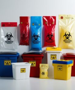 bd 8 lt. multi-use nestable sharps collector, pearl, funnel entry, 1 each, bd 305463