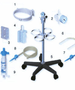 Surgical Suction Flovac – Trolley 4 Place