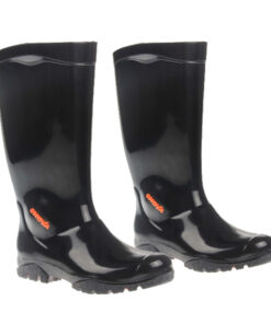 Gumboot Shova Black Non-Steel