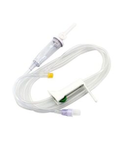 Admin Infusion Set with 1 Y Site without Needle 20 drops