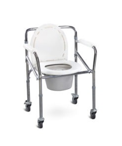 Commode Chair with Locking Castors