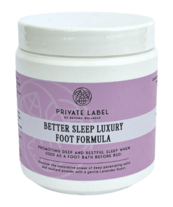 Private Label | Better Sleep Luxury Foot Formula Soak 500g Tub