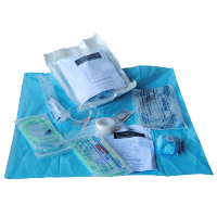 Soiled Linen Receiver with canvas Bag