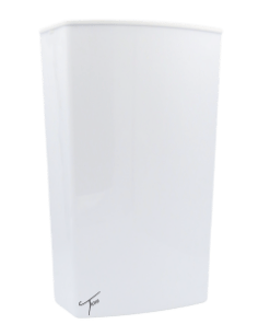 Ticra 27L Plastic Wall Bin - WHITE