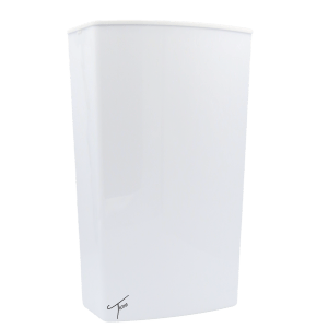 Ticra 27L Plastic Wall Bin - WHITE