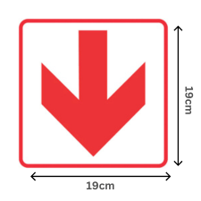 Alternative view of ABS Signage - Unisex Toilet - 190 x 190mm - SIGNUT190